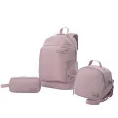 TOTTO - Pack Escolar X 3 + Lonchera + Estuche Yuno Mochila 14