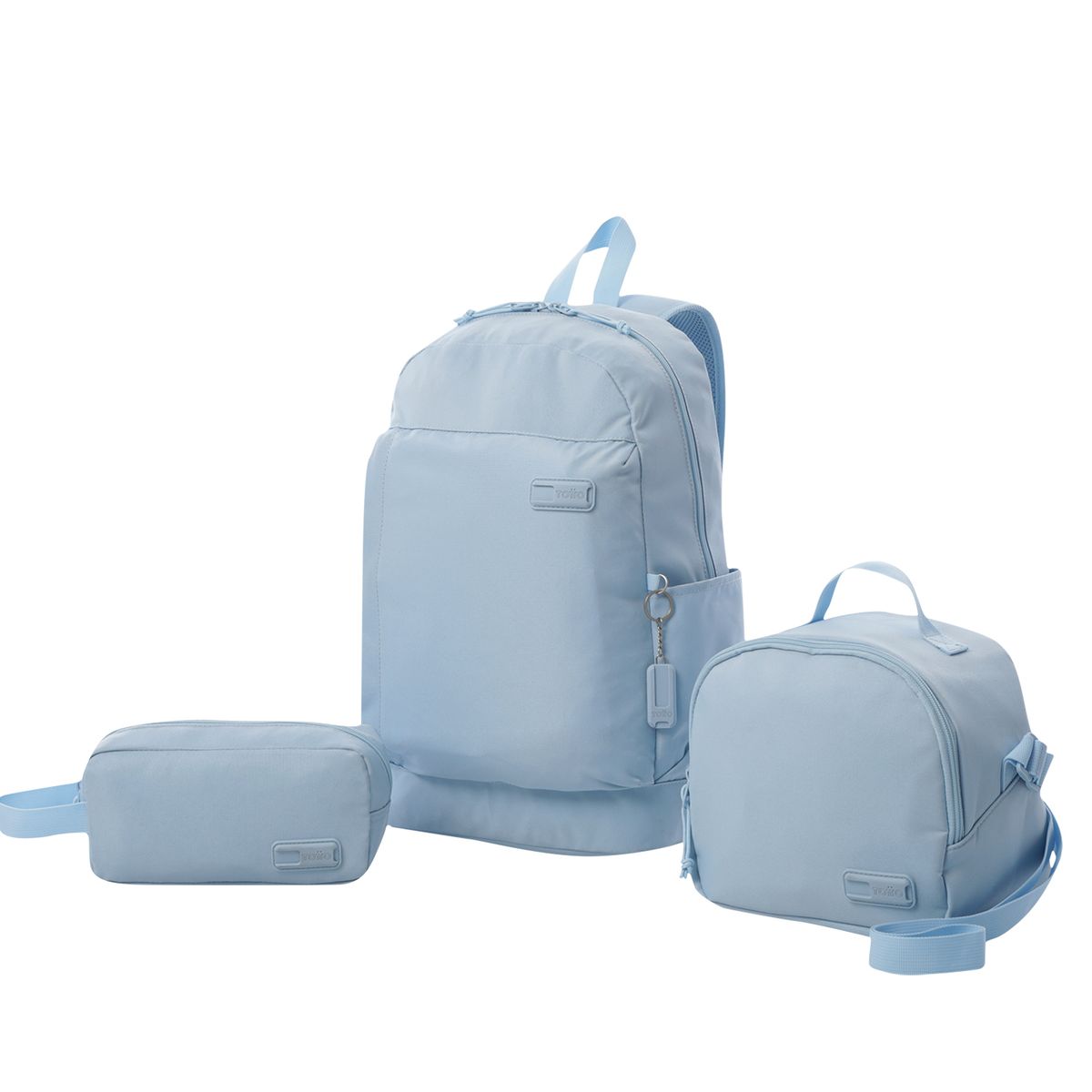 TOTTO - Pack Escolar X 3 + Lonchera + Estuche Yuno Mochila 14 Totto
