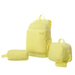 TOTTO - Pack Escolar X 3 + Lonchera + Estuche Yuno Mochila 14