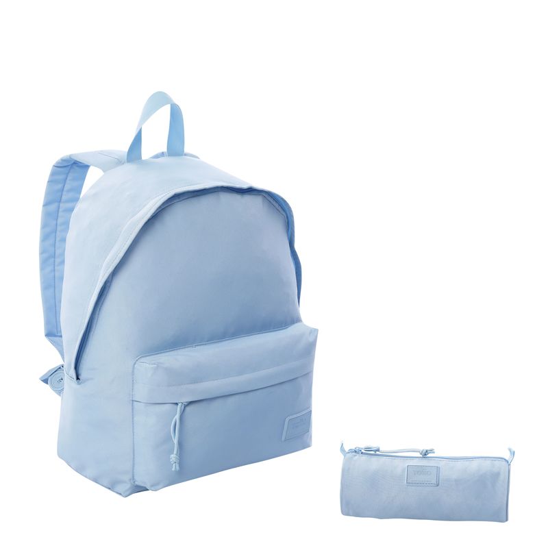 TOTTO - Pack X 2 Mochila Escolar + Cartuchera Kalex Totto