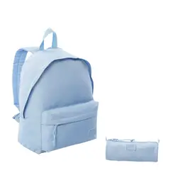 TOTTO - Pack X 2 Mochila Escolar + Cartuchera Kalex