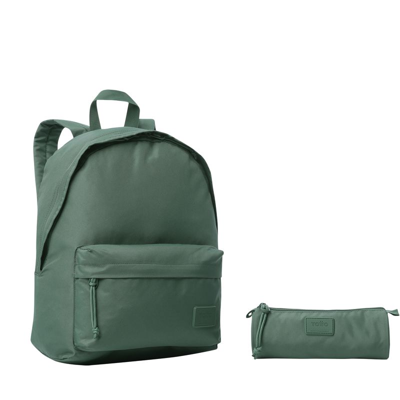 TOTTO - Pack X 2 Mochila Escolar + Cartuchera Kalex Totto