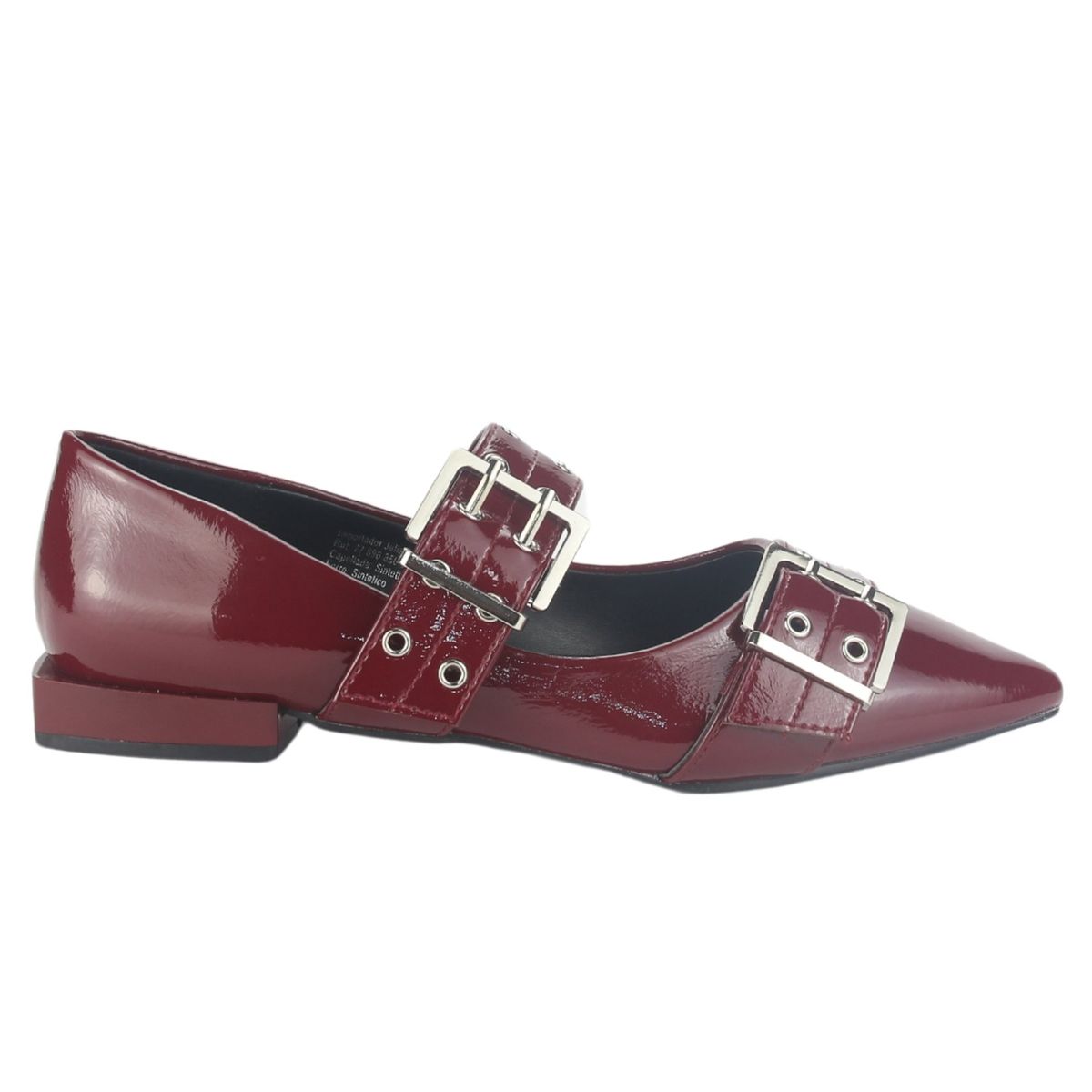 CHALADA - Ballerina Mujer Burdeo Casual Chalada Slik-2