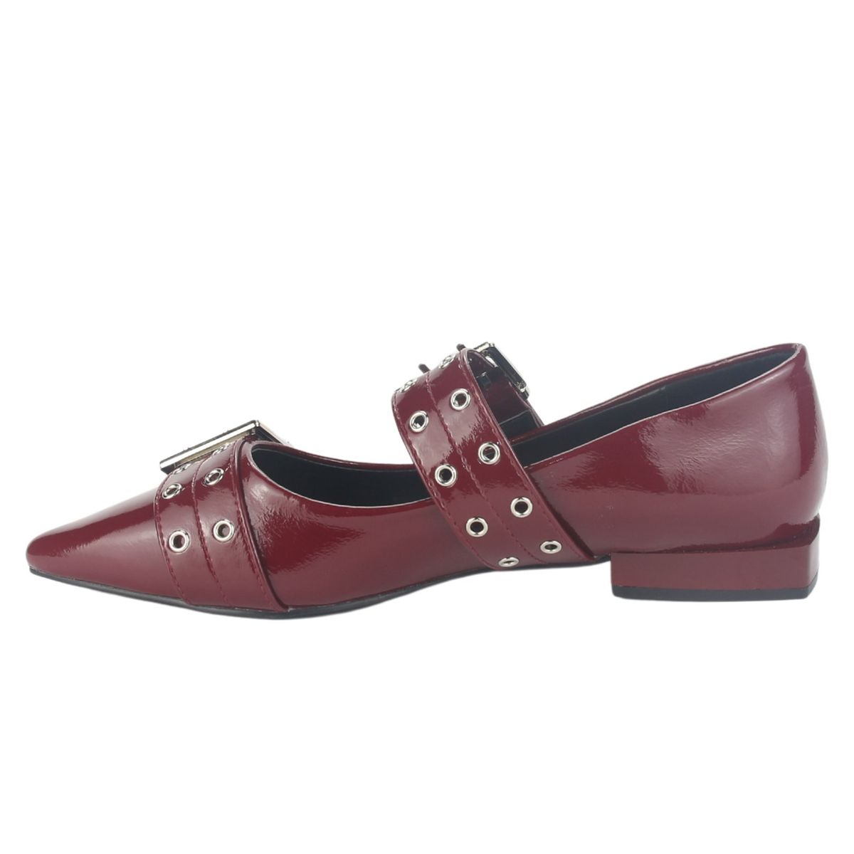 CHALADA - Ballerina Mujer Burdeo Casual Chalada Slik-2