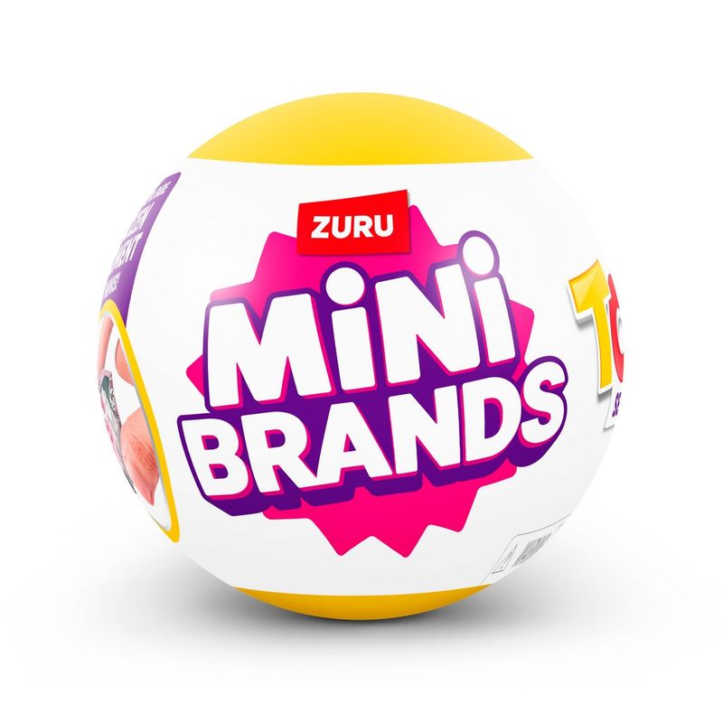 ZURU - BOLA MINI TOYS CON 5 SORPRESAS DE ZURU SERIE 3