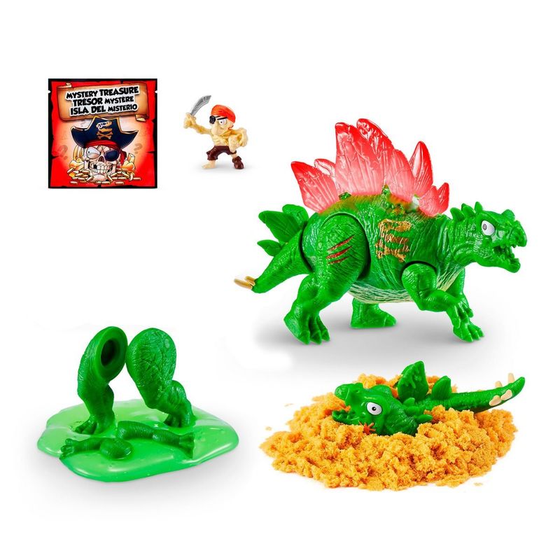 SMASHERS - MINI HUEVO SMASHERS DINO ISLAND - VERDE