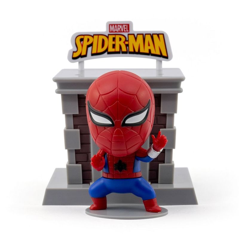 MARVEL - SPIDERMAN 8 CMS ESCENARIO EDIFICIO - JAPANESE SPIDER - MAN