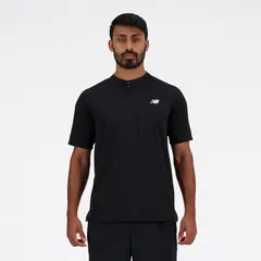 NEW BALANCE - Polera Tenis Hombe Tournament Negro