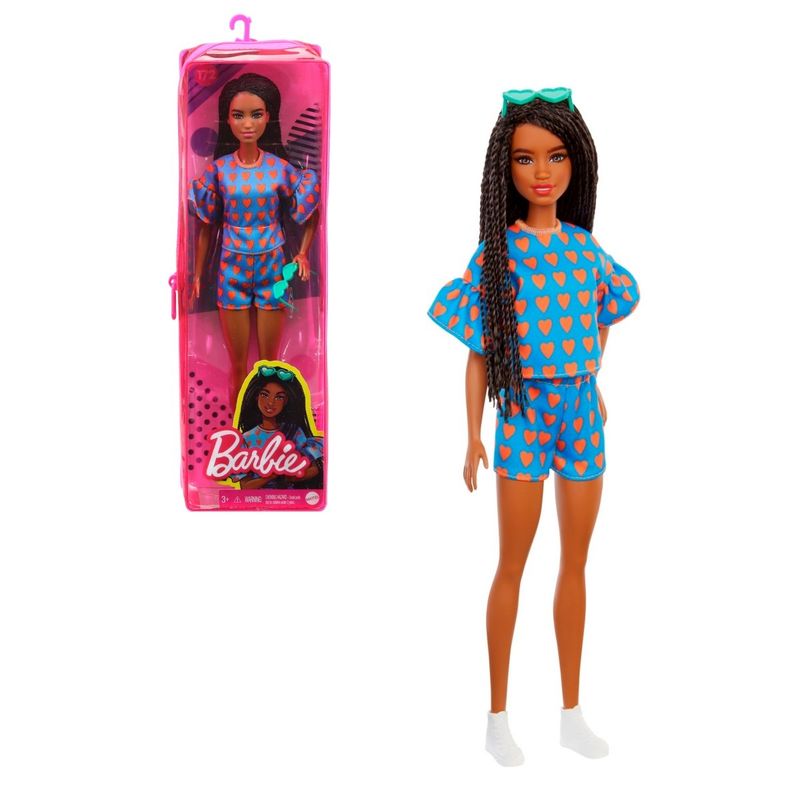 BARBIE - BARBIE FASHIONISTAS - CONJUNTO DE CORAZONES