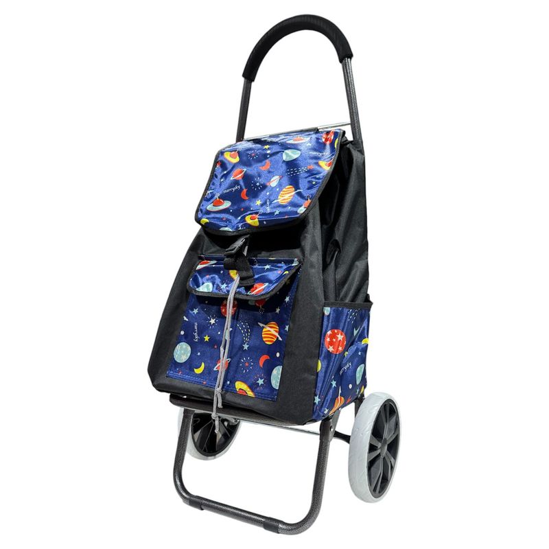 GENERICO - Carrito De Compras Plegable Sidney Feria Supermercado
