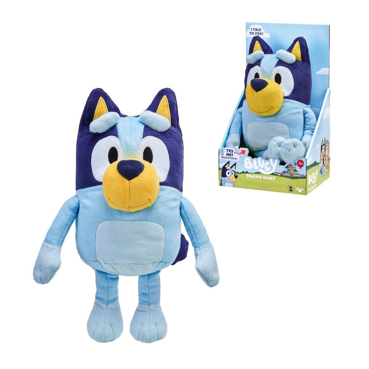 BLUEY - Bluey Peluche Con Efectos De Sonido En Inglés