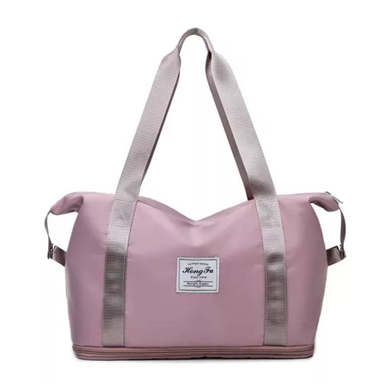GENERICO - Bolsa gran capacidad viajes hombres-mujeres deportes rosa