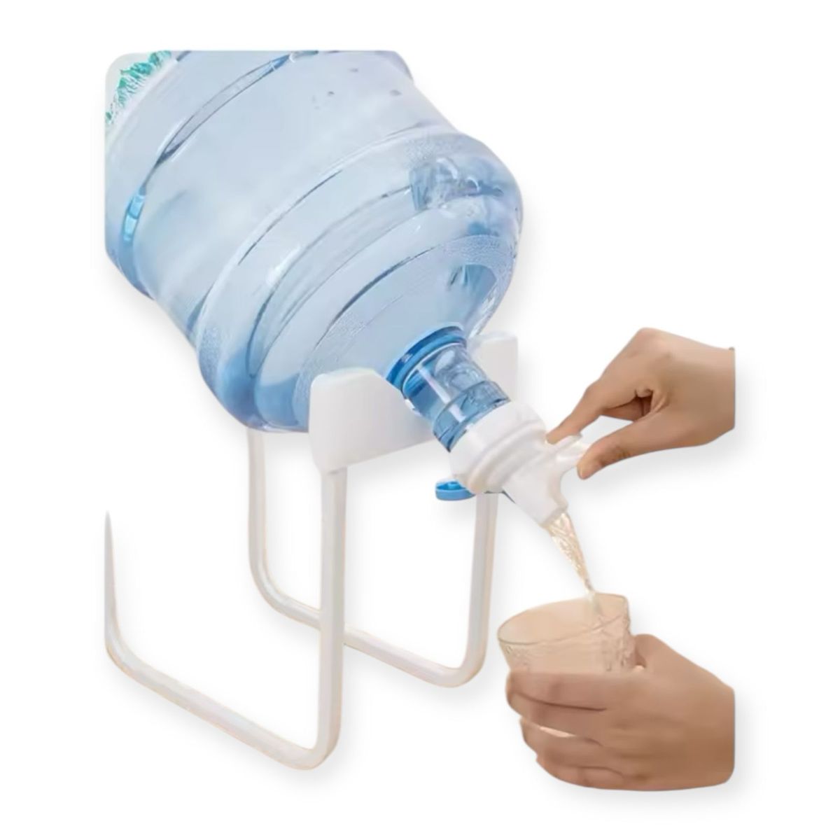 GENERICO - Estante Para Bidones Agua 2lts Organizador Botellon Boquilla