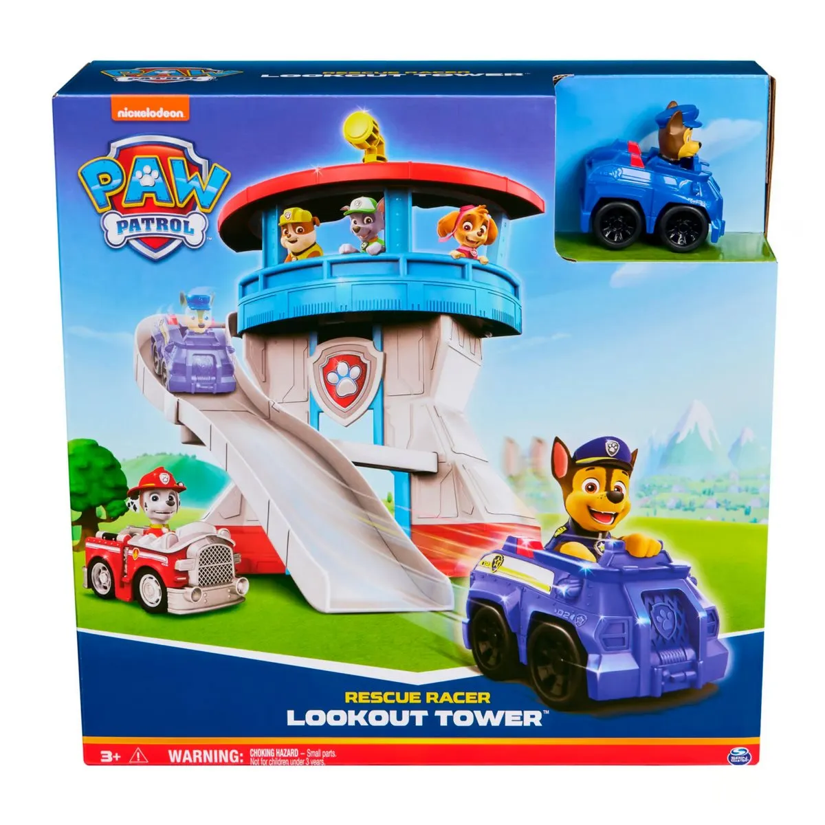 PAW PATROL - Playset Paw Patrol torre de rescate con figura Chase