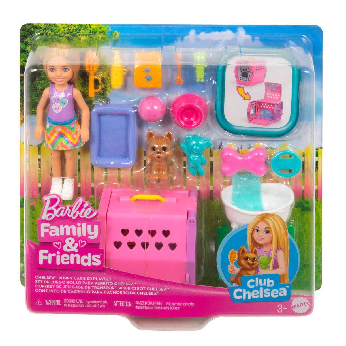 BARBIE - BARBIE CHELSEA FIESTA DE PERRITOSBARBIE CHELSEA FIESTA DE PERRITOS