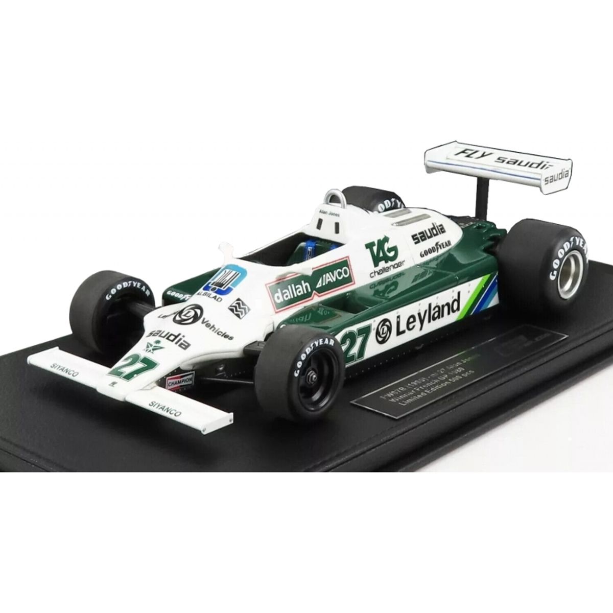 GENERICO - MAGAZINE 24F10051 1-24 1980 WILLIAMS FW07B 27 ALAN JONES,