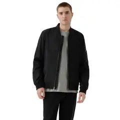 DOCKERS - Chaqueta Hombre Bomber Regular Fit Negra