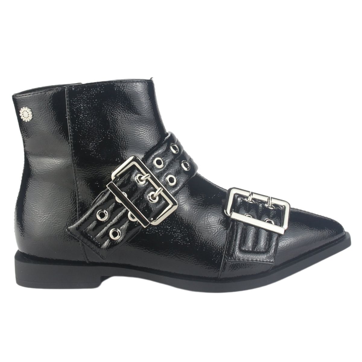 CHALADA - Botin Mujer Negro Casual Chalada Slik-11