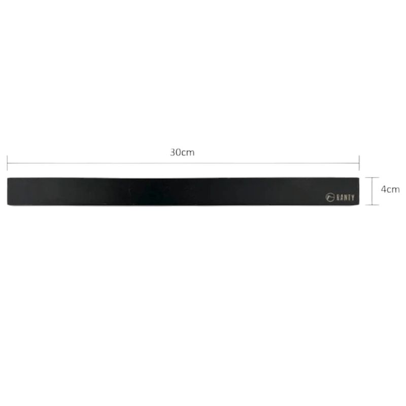 RANTY - SOPORTE MAGNÉTICO METÁLICO NEGRO PARA CUCHILLOS RANTY 30cm