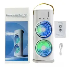 ATLAS - Ventilador Frió Humidificador Doble