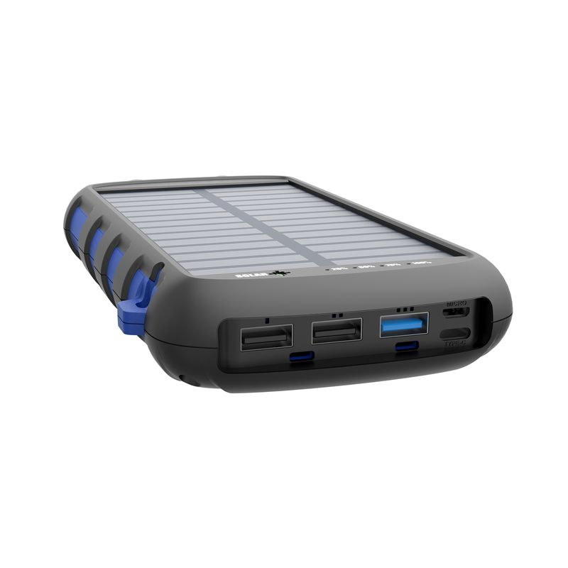 GENECTRA - Power Bank SOLAR ARMOUR 20.000 MaH