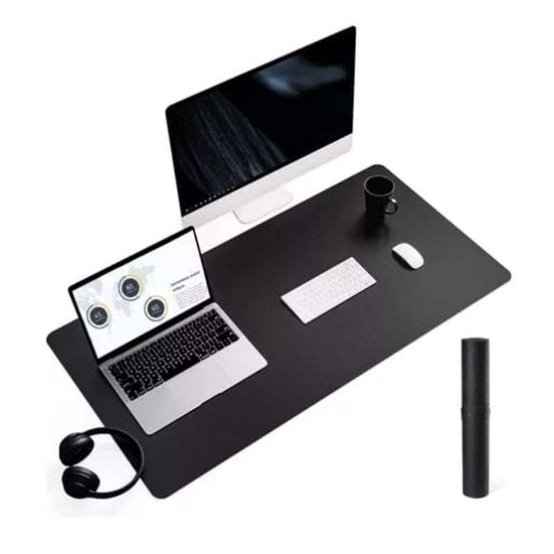ATLAS - Alfombrilla Mousepad Reversible Negro