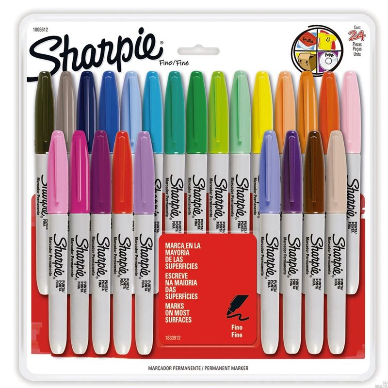 SHARPIE - Marcador Sharpie 24 Colores