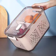 GENERICO - Contenedor de Frutas y Verduras Todo en Uno sin BPA