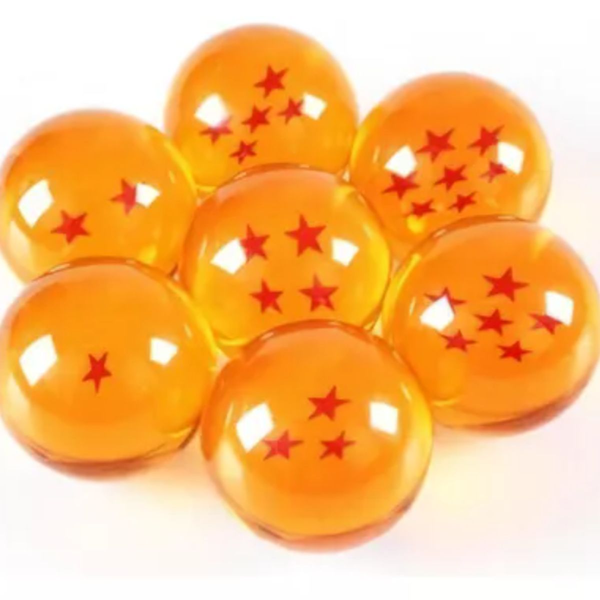 GENERICO - Set Esferas Del Dragón Dragon Ball De 4.4 Cm Ø