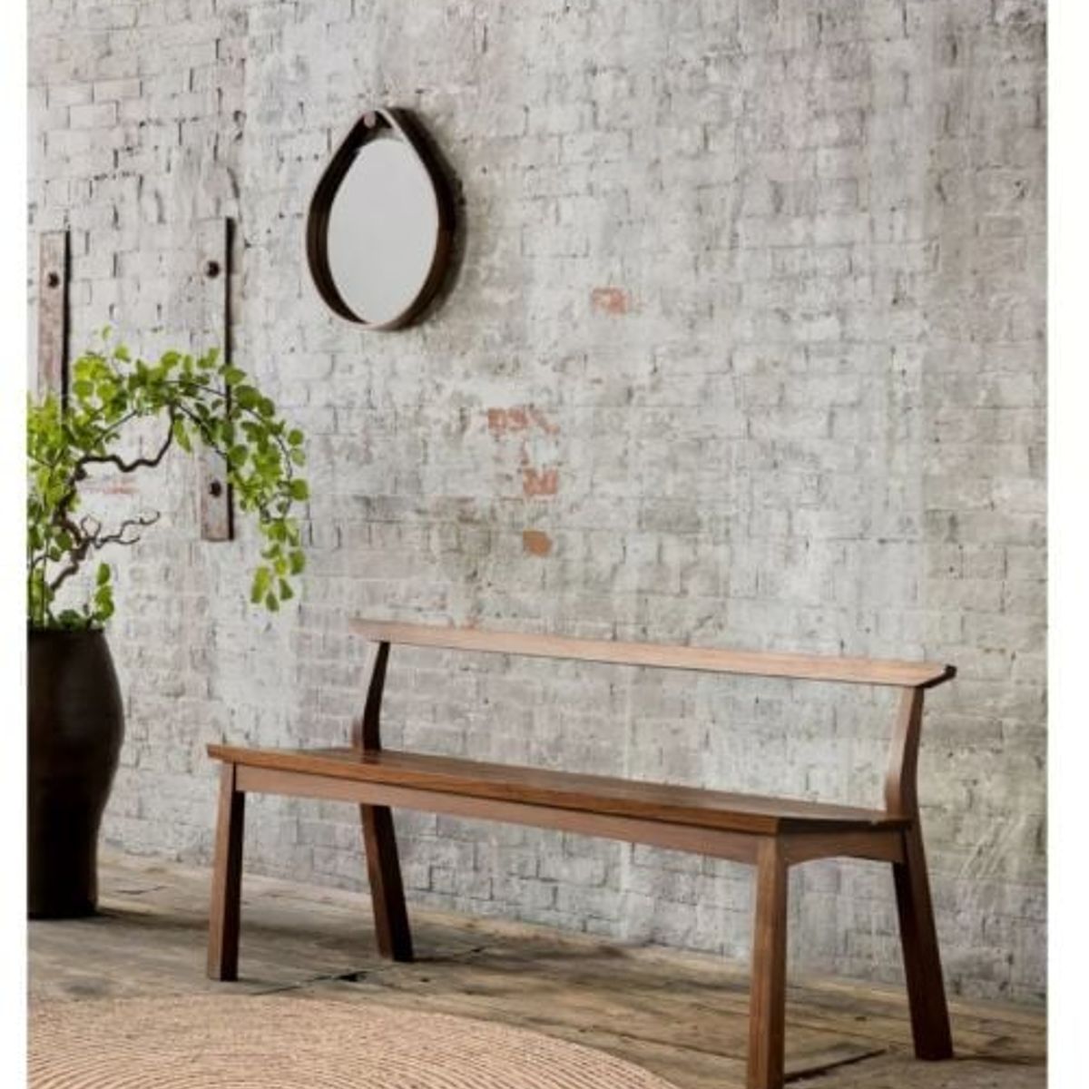 GENERICO - ALFOMBRA REDONDA YUTE 120CM