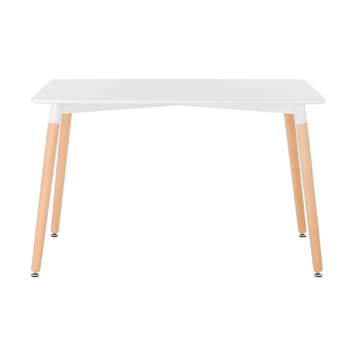 GENERICO - Mesa de Comedor Eames Blanca 120x80 - Para 4 a 6 personas Bodegatfc