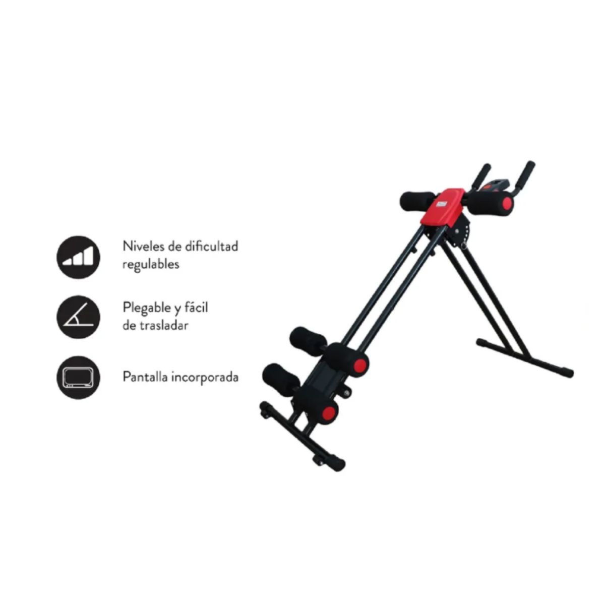 GENERICO - Maquina De Ejercicio Abdominales Entrenamiento Fitness AB Vertical