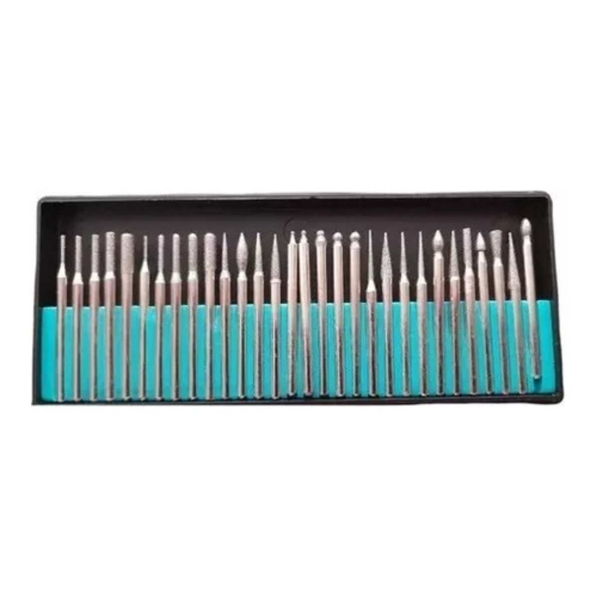 GENERICO - Juego Puntas O Brocas Diamantadas Para Dremel 30 Piezas