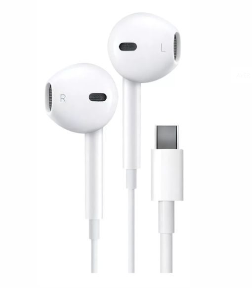 Audifonos Manos Libres Tipo C Para Celular Color Blanco
