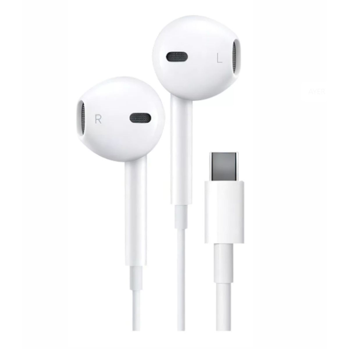 GENERICO - Audifonos Manos Libres Tipo C Para Celular Color Blanco