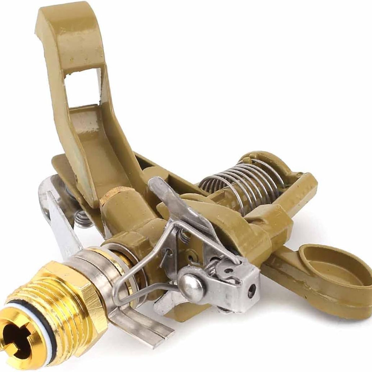 KUANGYE - Aspersor Giratorio De Jardín De Impacto 12 Para Riego