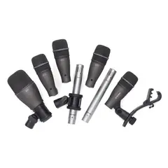 SAMSON - Pack micrófonos batería acústica DK707 - 7 Piezas