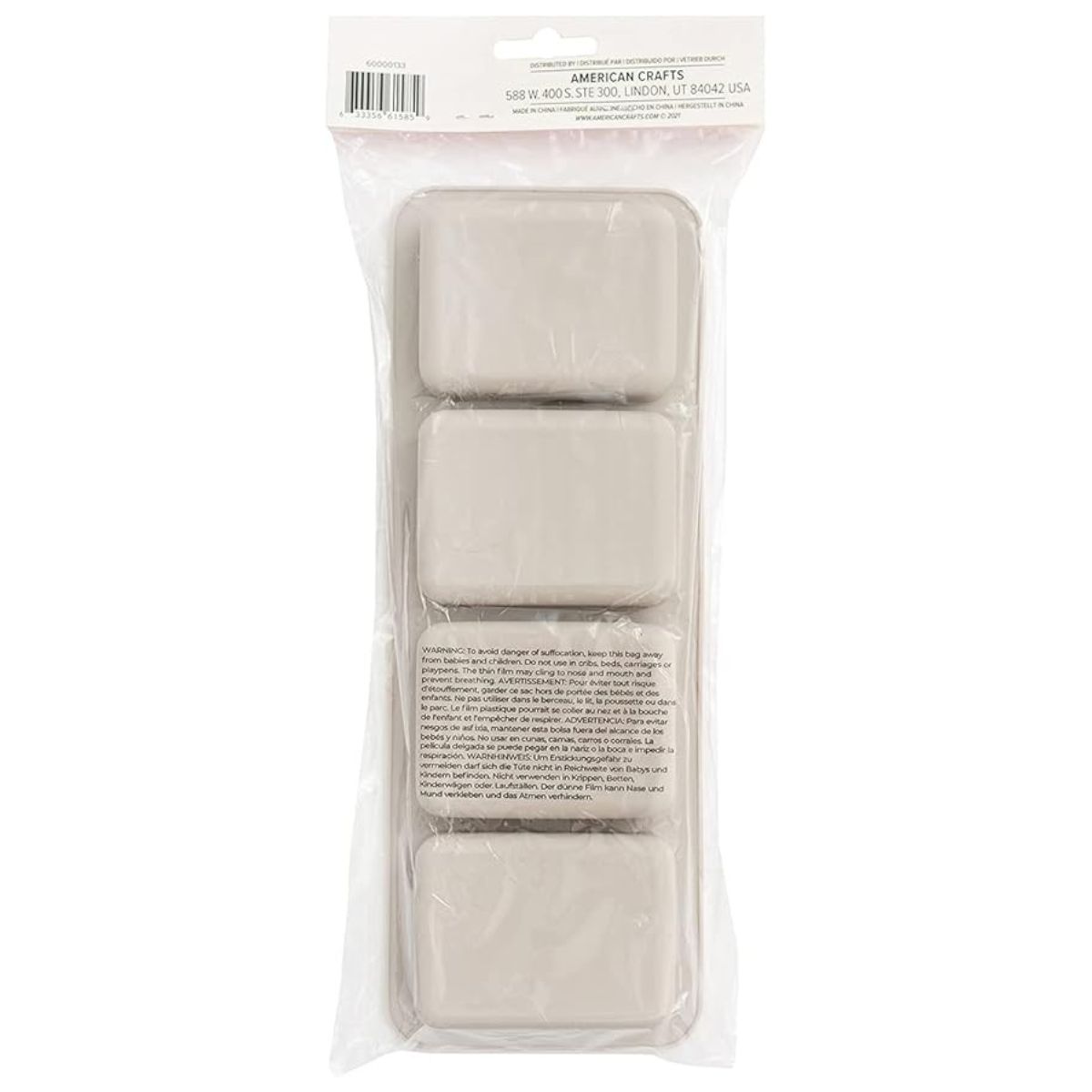 GENERICO - Moldes 4 Espacios Rectangular