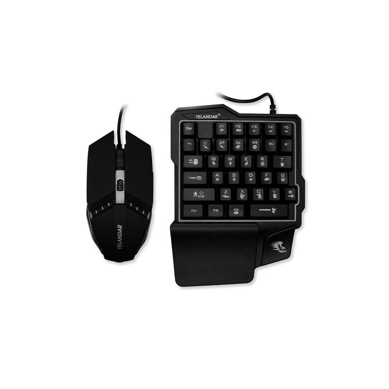 JTF - Kit mause y teclado gammer