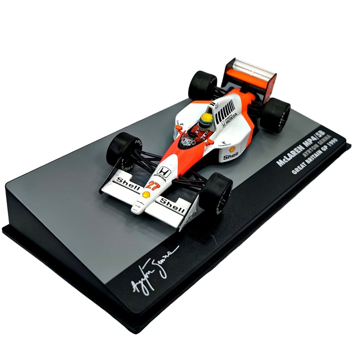 FORMULA 1 - Auto Formula 1 Mclaren MP4/5B 1990 #27 Ayrton Senna Ixo 1:43