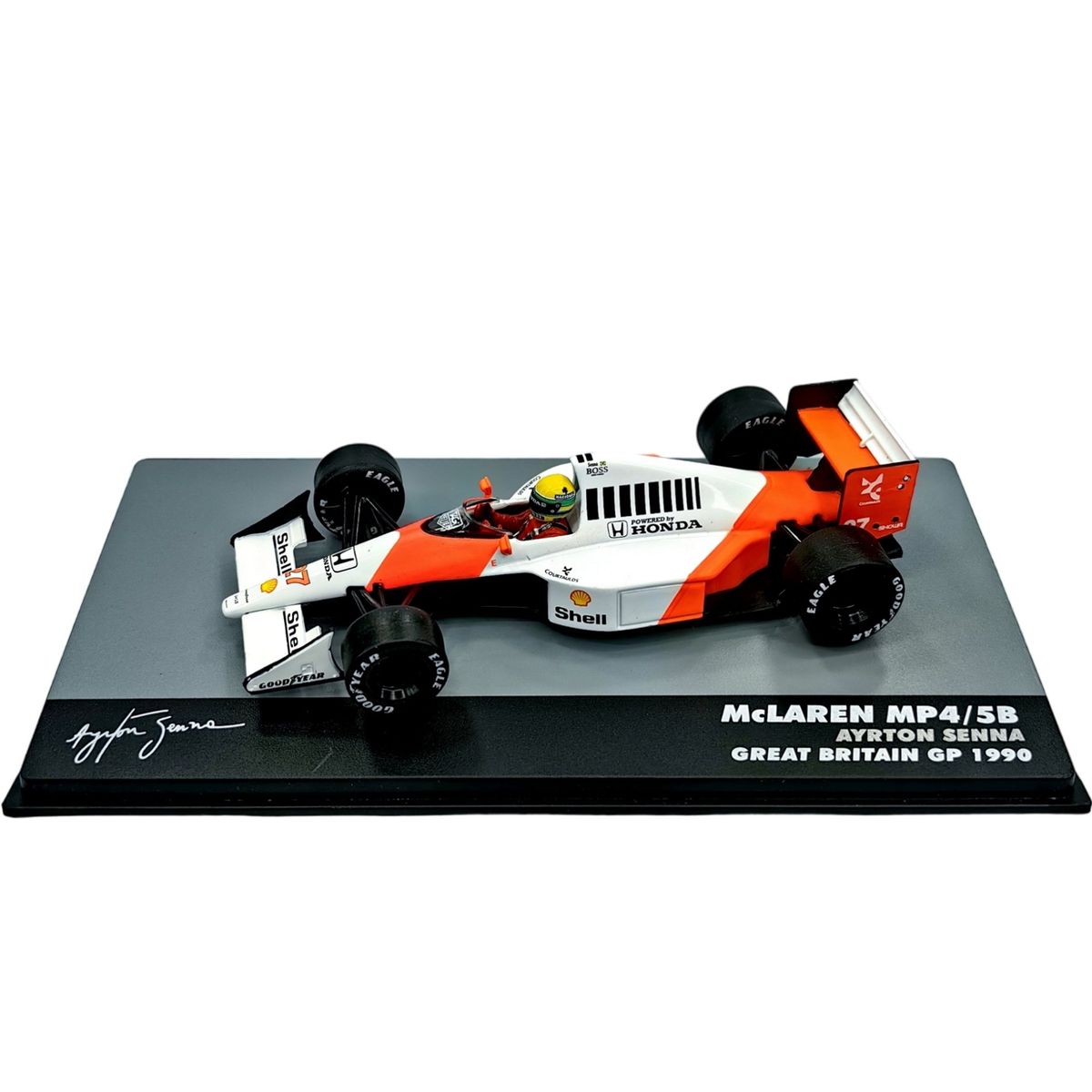 FORMULA 1 - Auto Formula 1 Mclaren MP4/5B 1990 #27 Ayrton Senna Ixo 1:43