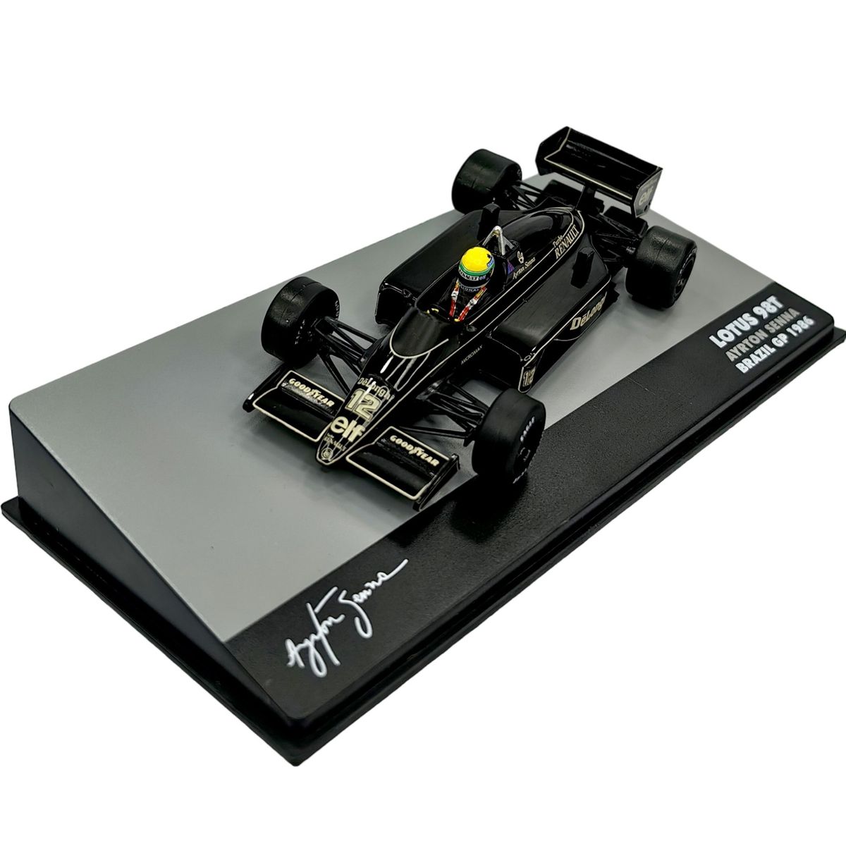 FORMULA 1 - Auto Formula 1 Lotus 98T 1986 #12 Ayrton Senna Ixo 1:43