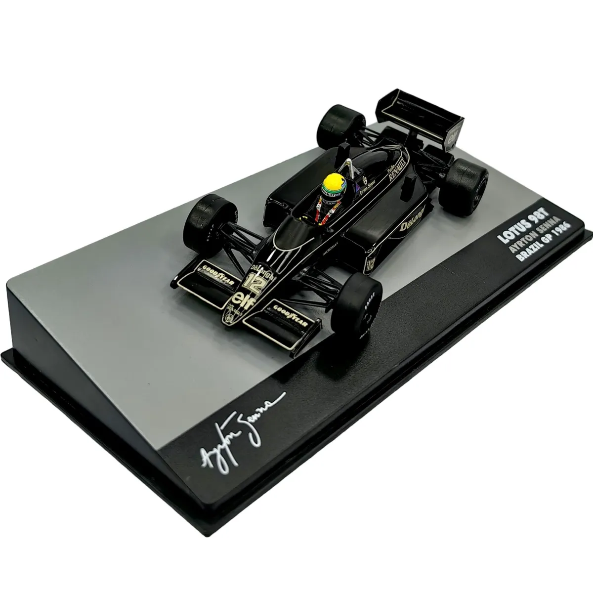 FORMULA 1 - Auto Formula 1 Lotus 98T 1986 #12 Ayrton Senna Ixo 1:43