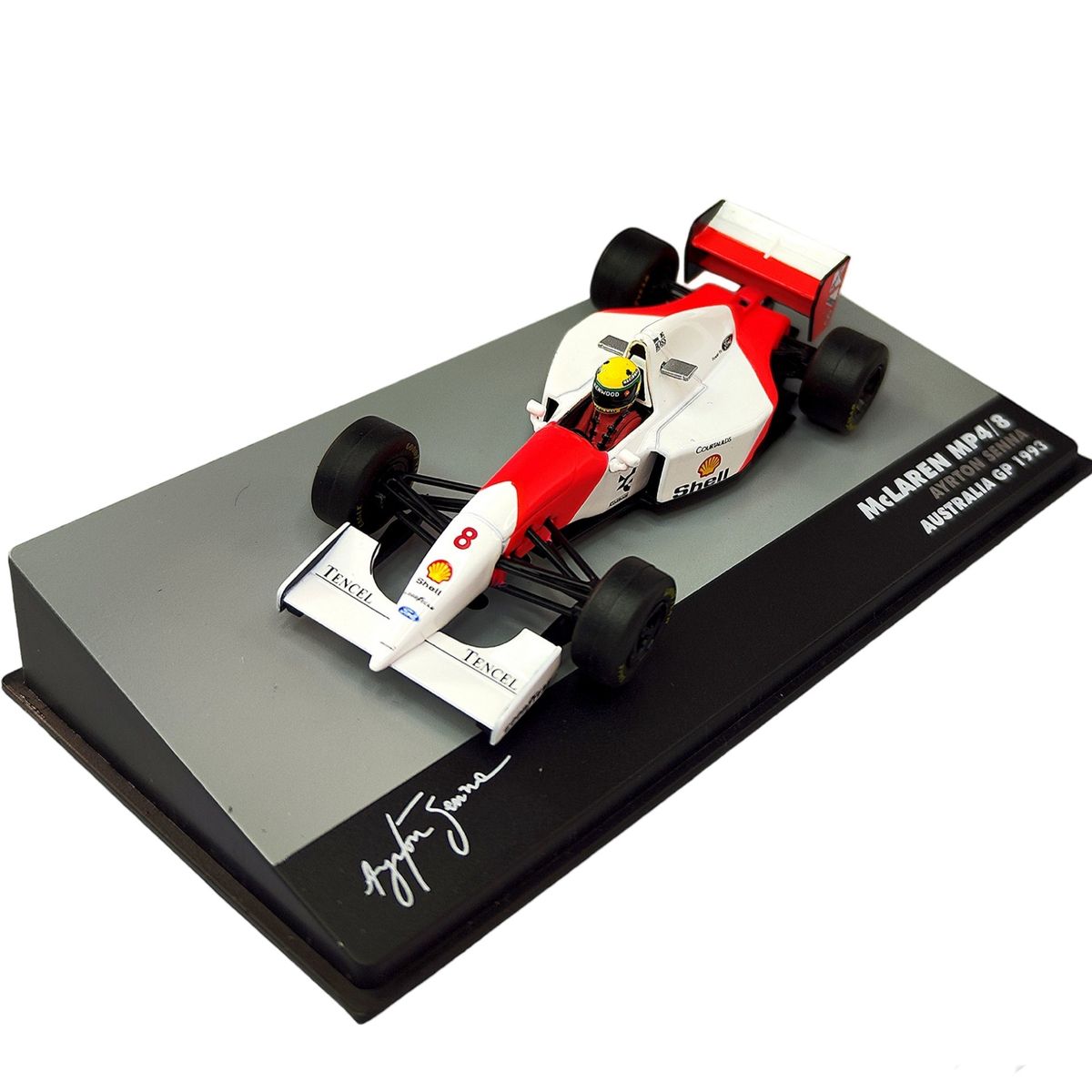 FORMULA 1 - Auto Formula 1 Mclaren MP4/8 1993 #8 Ayrton Senna Ixo 1:43