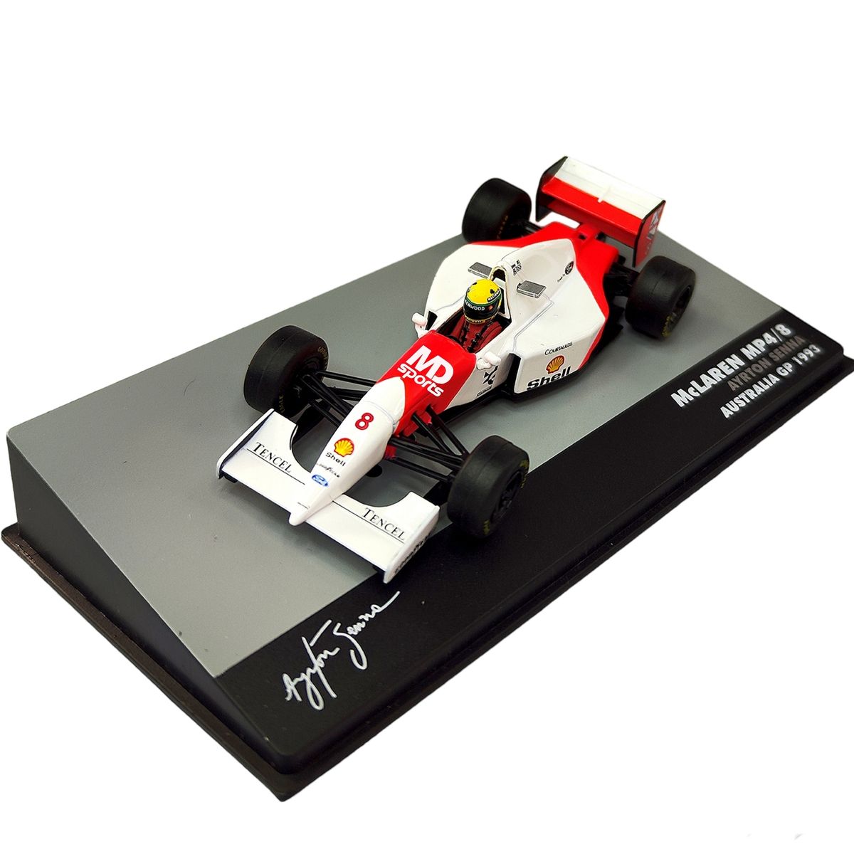 FORMULA 1 - Auto Formula 1 Mclaren MP4/8 1993 #8 Ayrton Senna Ixo 1:43