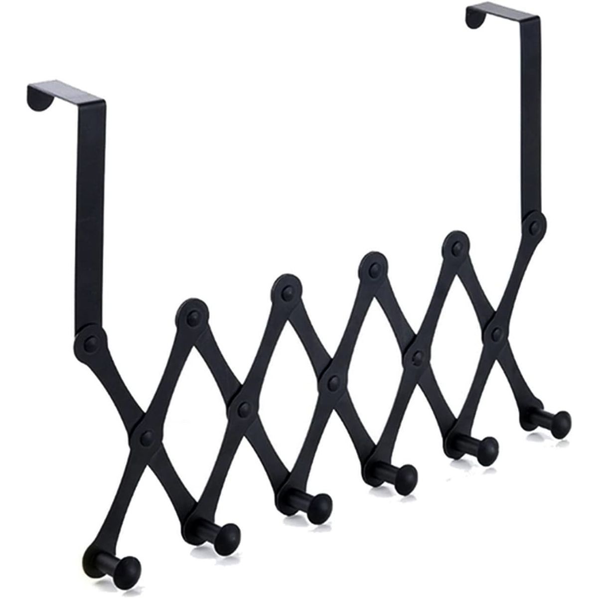 REGALITOLINDO CL - Perchero para Puerta Extensible 5 ganchos - Metal
