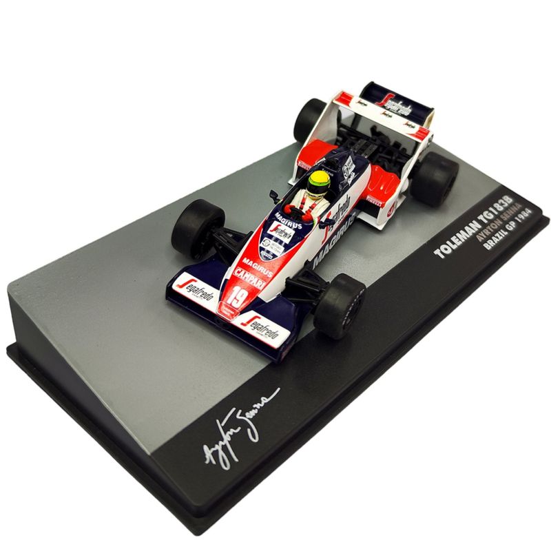 FORMULA 1 - Auto Formula 1 Toleman TG183B 1984 #19 Ayrton Senna Ixo 1:43
