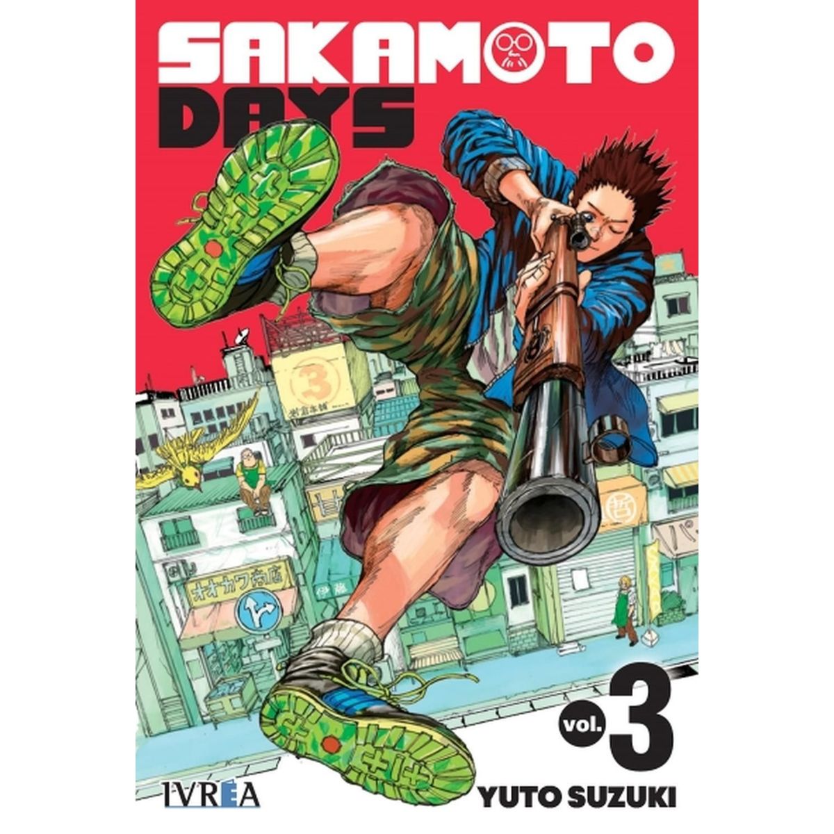 IVREA - Manga Sakamoto Days 03 IVREA Argentina