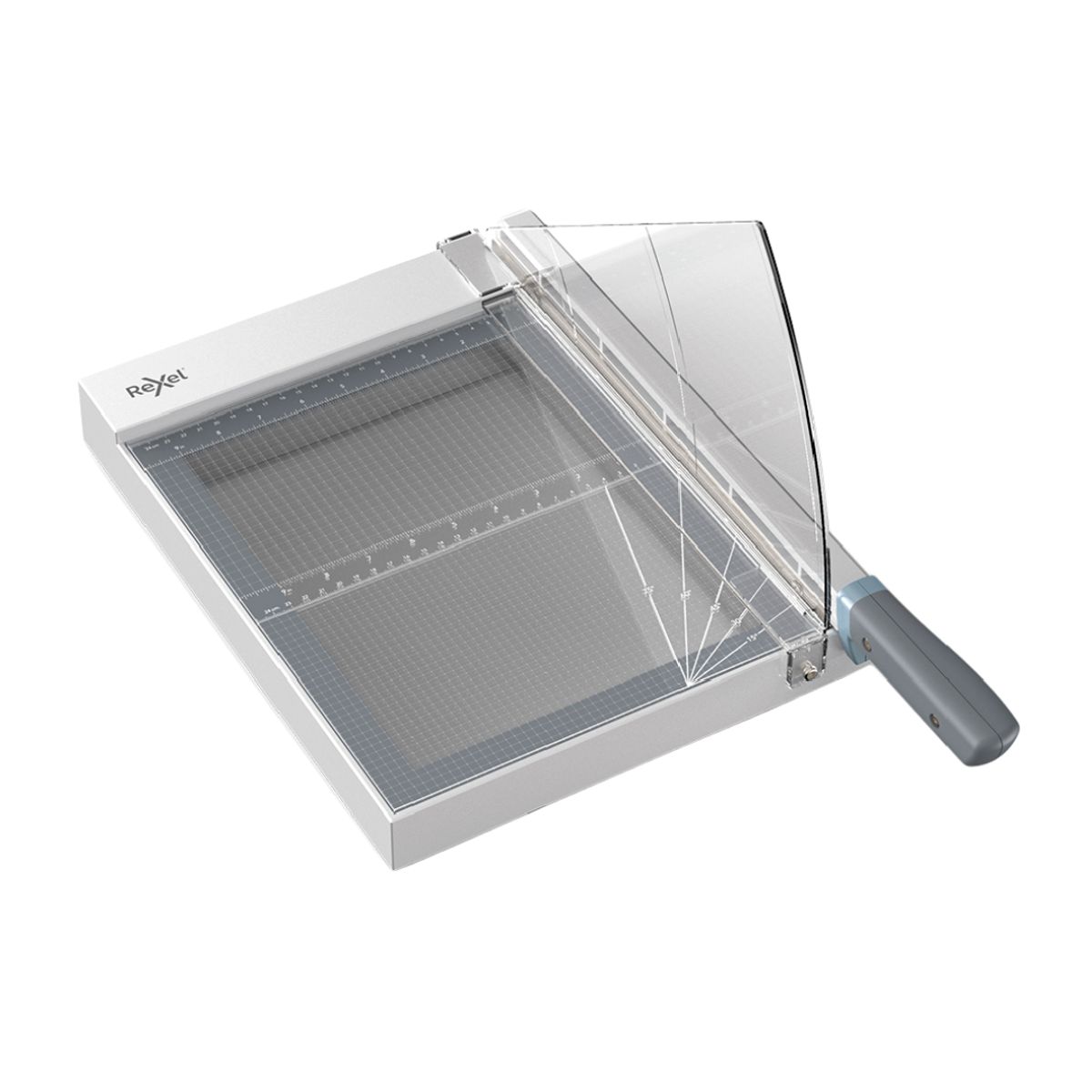 REXEL - Rexel Guillotina Palanca Corte Recto 15 Hojas con Luz 1215G