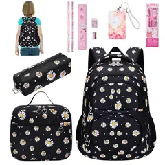 LUKOVEE - Mochila Bolso Escolar Juvenil Imprmeable Gran Capacidad